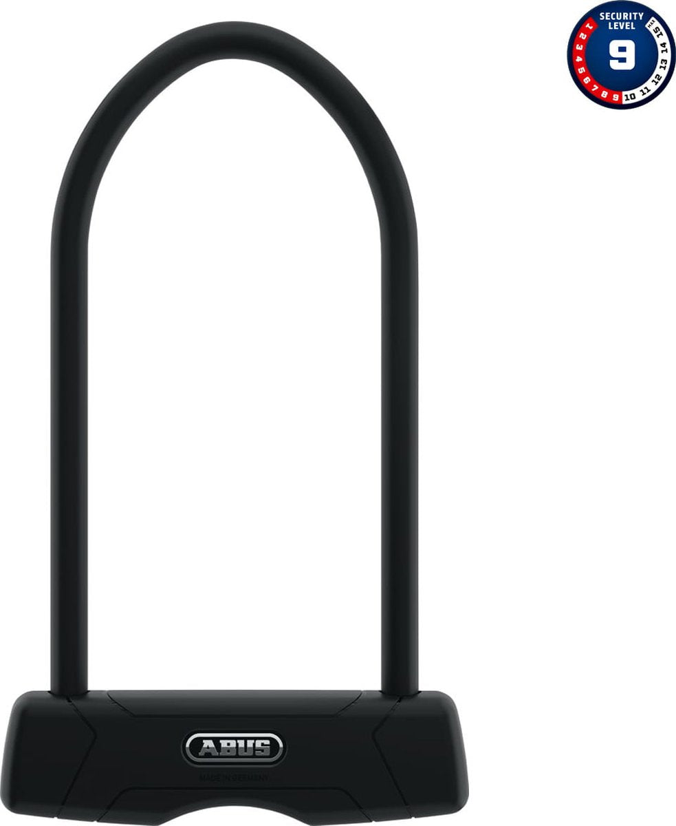 Abus Granit 460 Beugellot - 23 cm - Sort