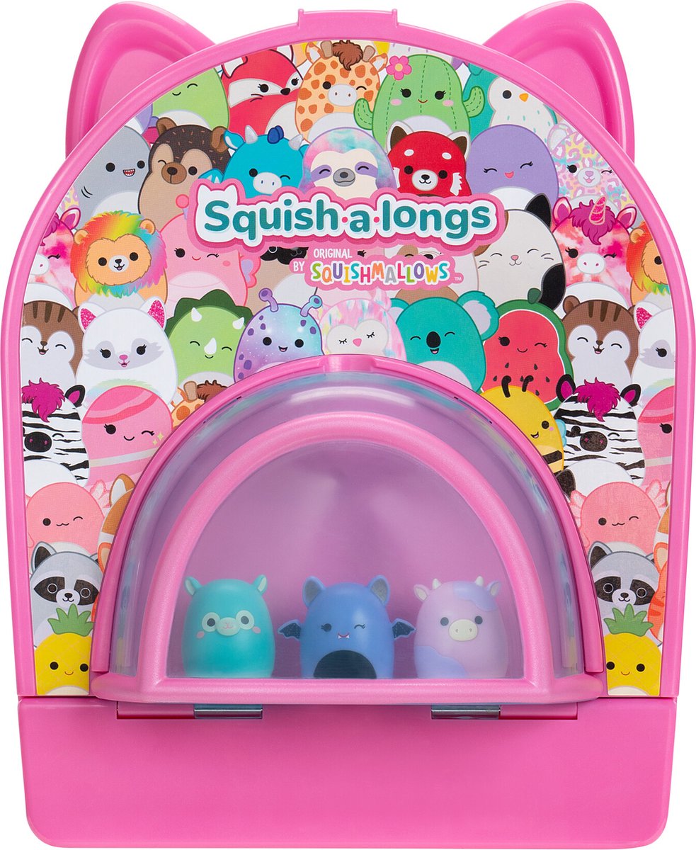 Jazwares squish-a-longs - på farten legesæt-festpakke