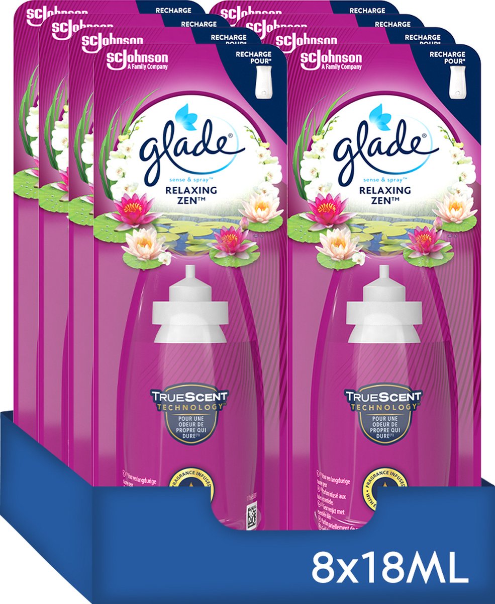 Glade sense spray refill afslappende zen