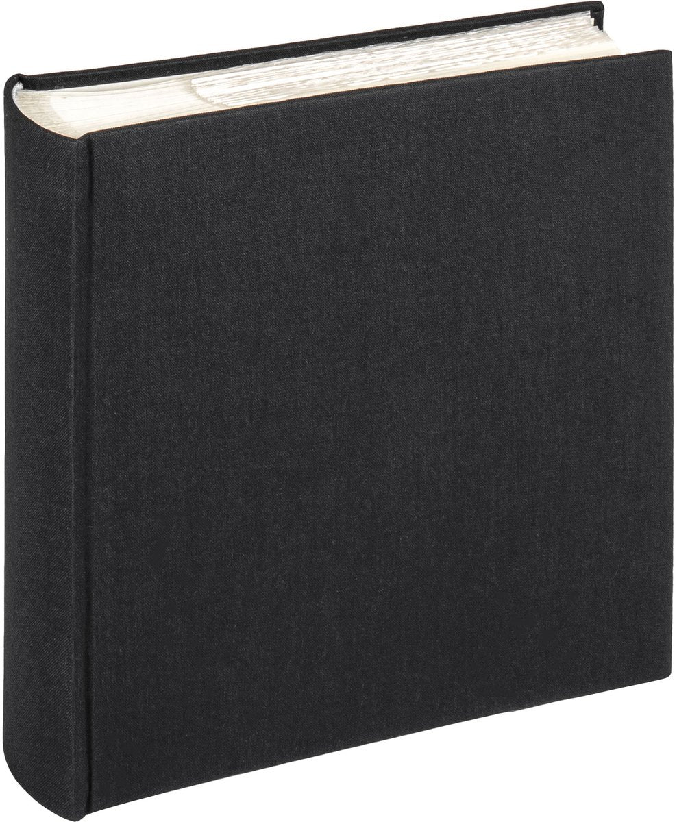 Walther me-510-b klud - memo lager album - størrelse 23 x 22 cm - 200 billeder 10 x 15 cm - sort