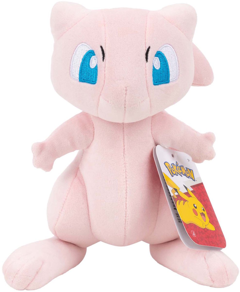 Jazwares pokémon krammefigur mew 20 cm krammetøj
