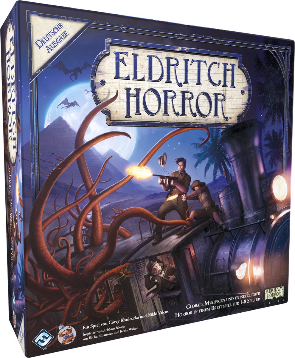 Fantasy flyvespil eldritch horror - engelsk brætspil