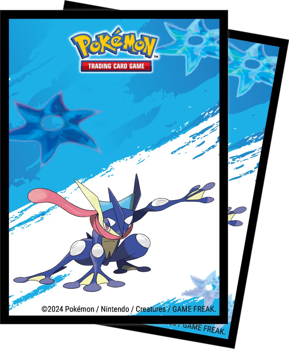 Ultrapro ultra pro - pokémon tcg - 65 standaardkaarthoesjes - greninja (63 x 89 mm)