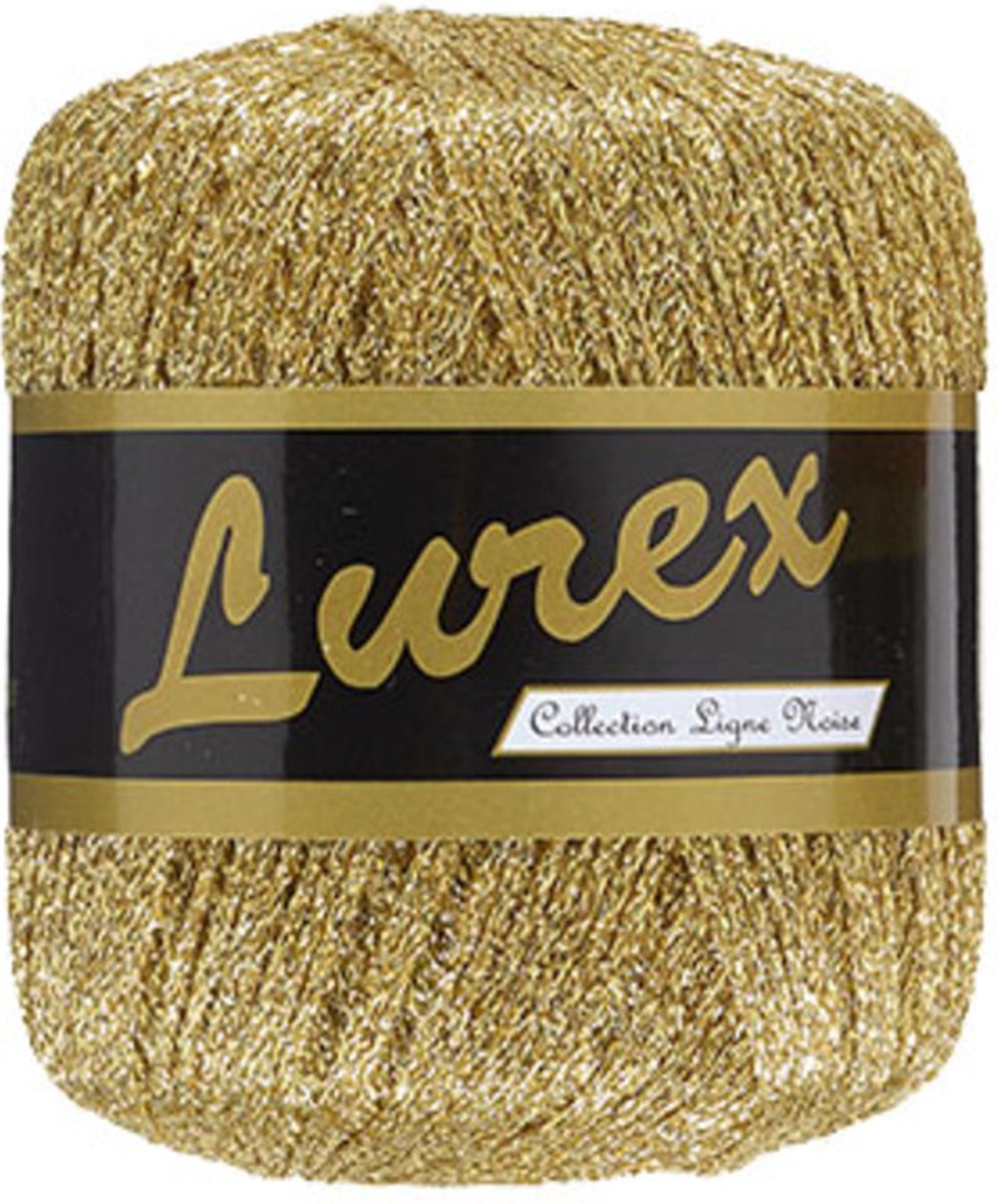 Creativ firma glittergarn 25gr guld