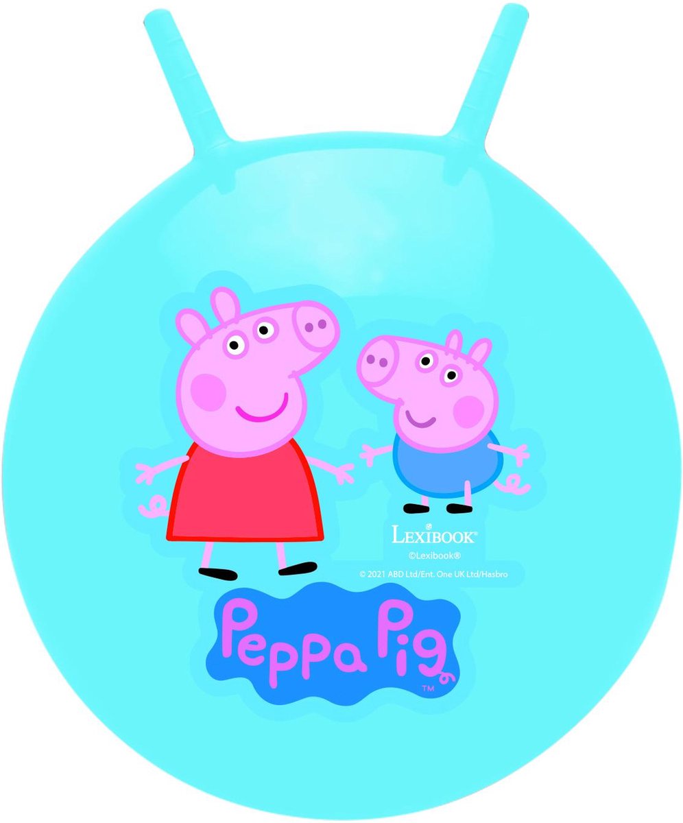 Lexibook peppa pig oppustelig skippy ball 18' 45cm