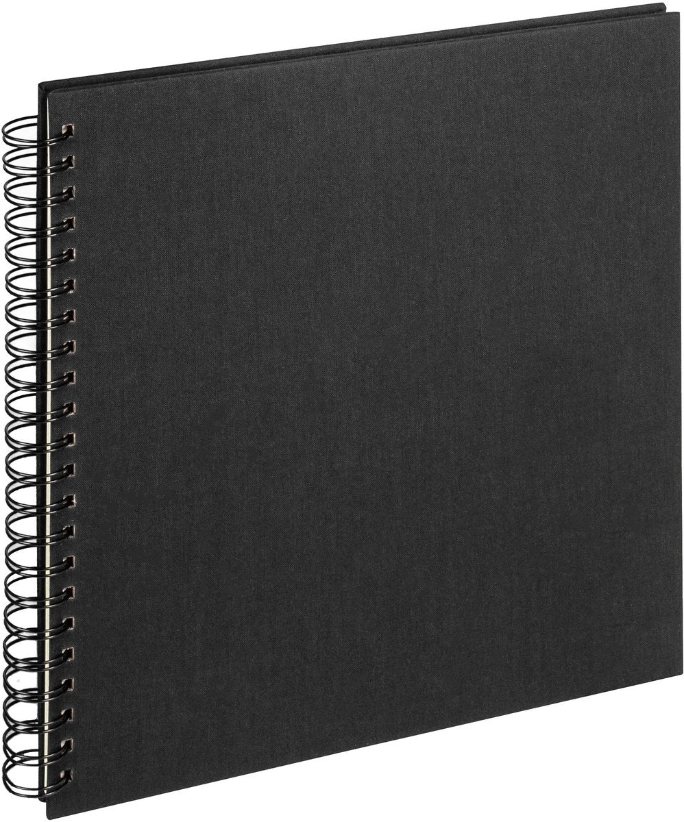 Walther sa-510-b klud - spiral album - størrelse 30 x 30 cm - sort