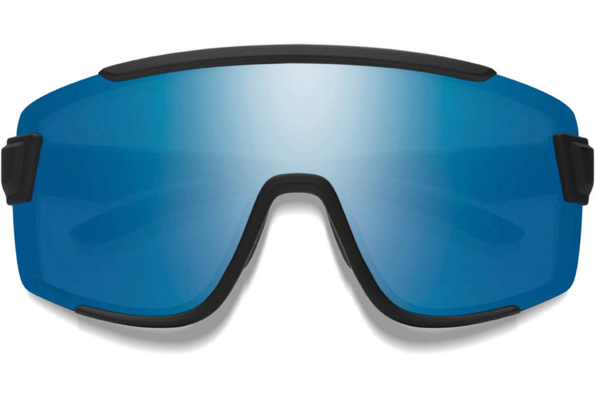Smith Glasses Wildcat Matte Black Chromapop Polarized Blue Mirror