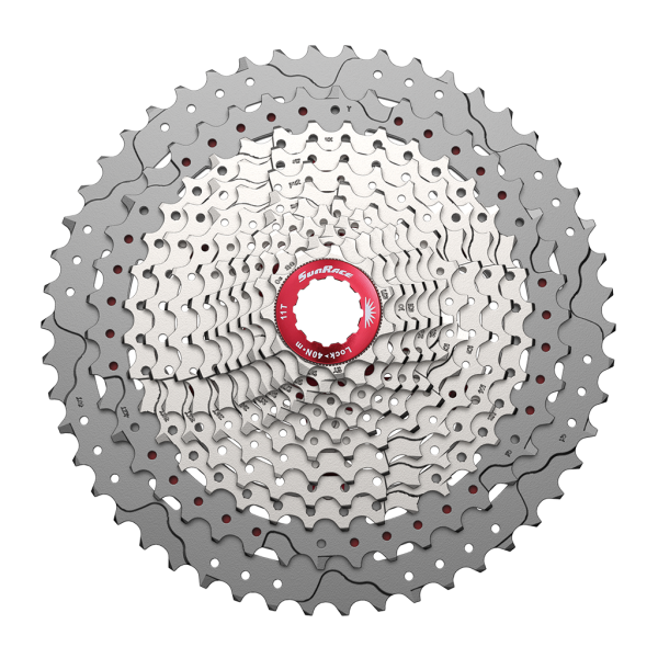 Sunrace Cassette 11V 11-51 CSMX80 Metallisk sølv
