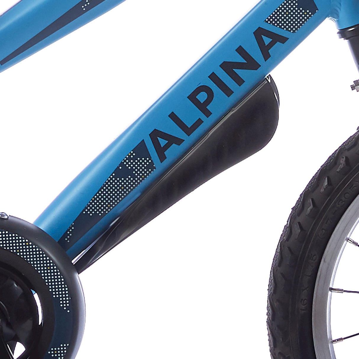 Alpina spatbord satte prøve 16-18 PVC sort