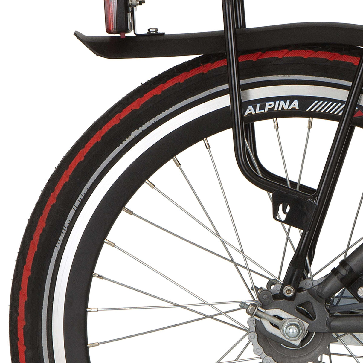 Alpina skærmsæt yabber 20-22 pvc sort
