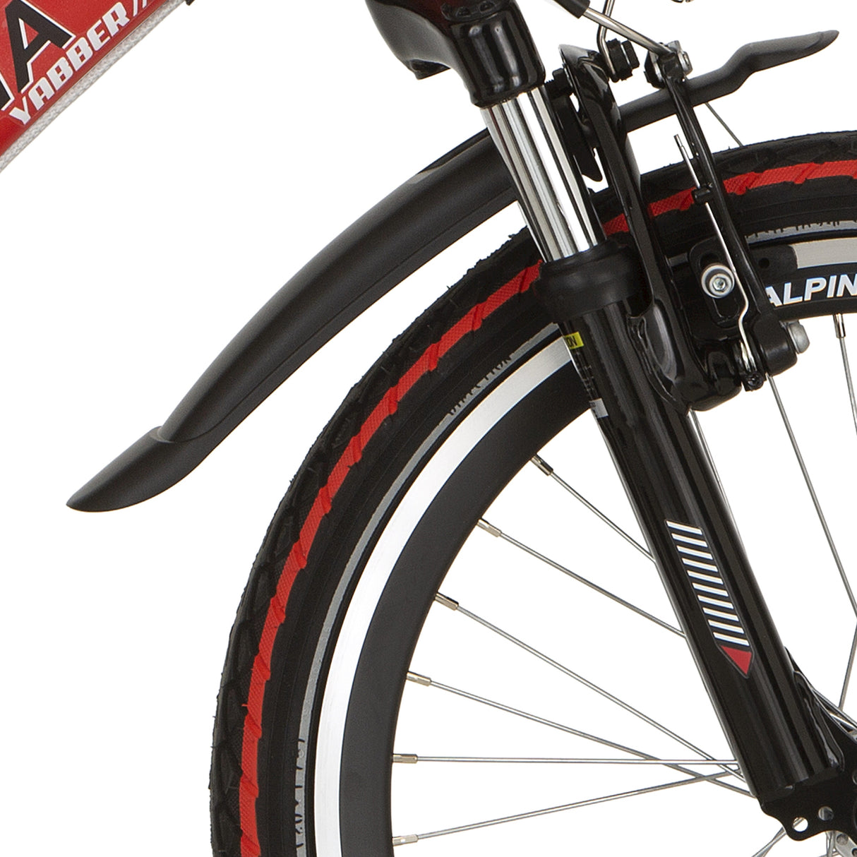 Alpina skærmsæt yabber 20-22 pvc sort