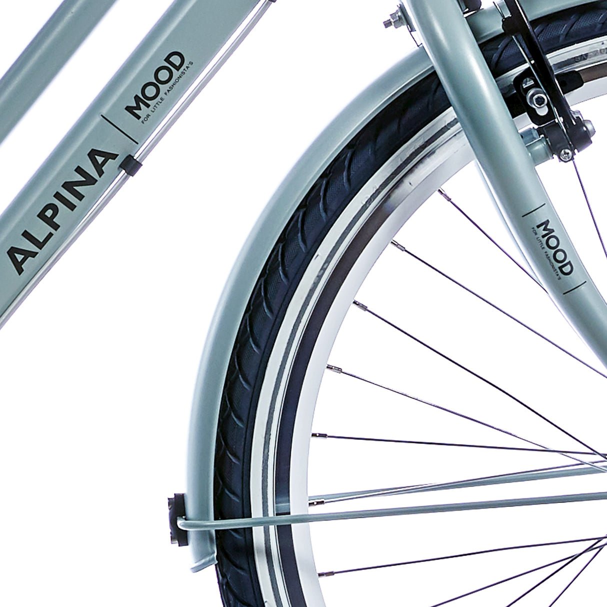 Alpina mudguard satte 24 humør silt grøn mat