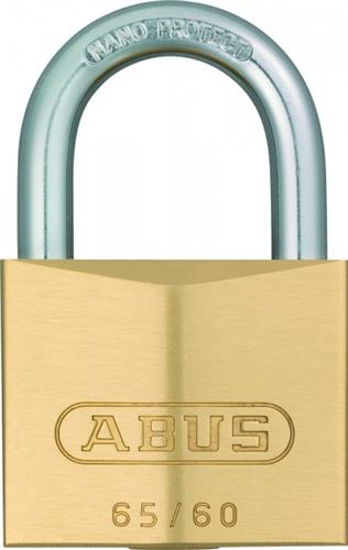 Abus hængelås messing 65 40 ka 0409 (gls)