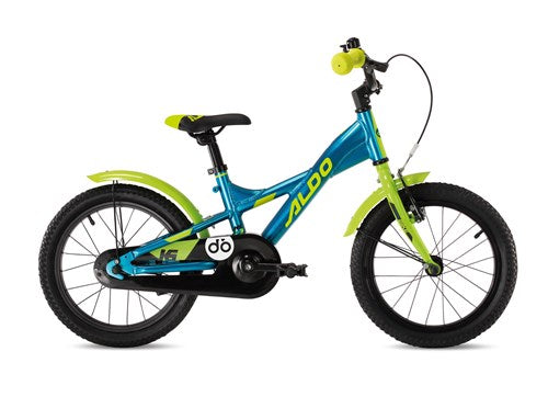 Aldo 16 tommer Power Bike Blue Lime 9264