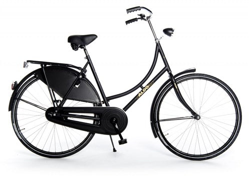 Aldo 28 tommer bedstemorcykel klassisk 50cm mat sort