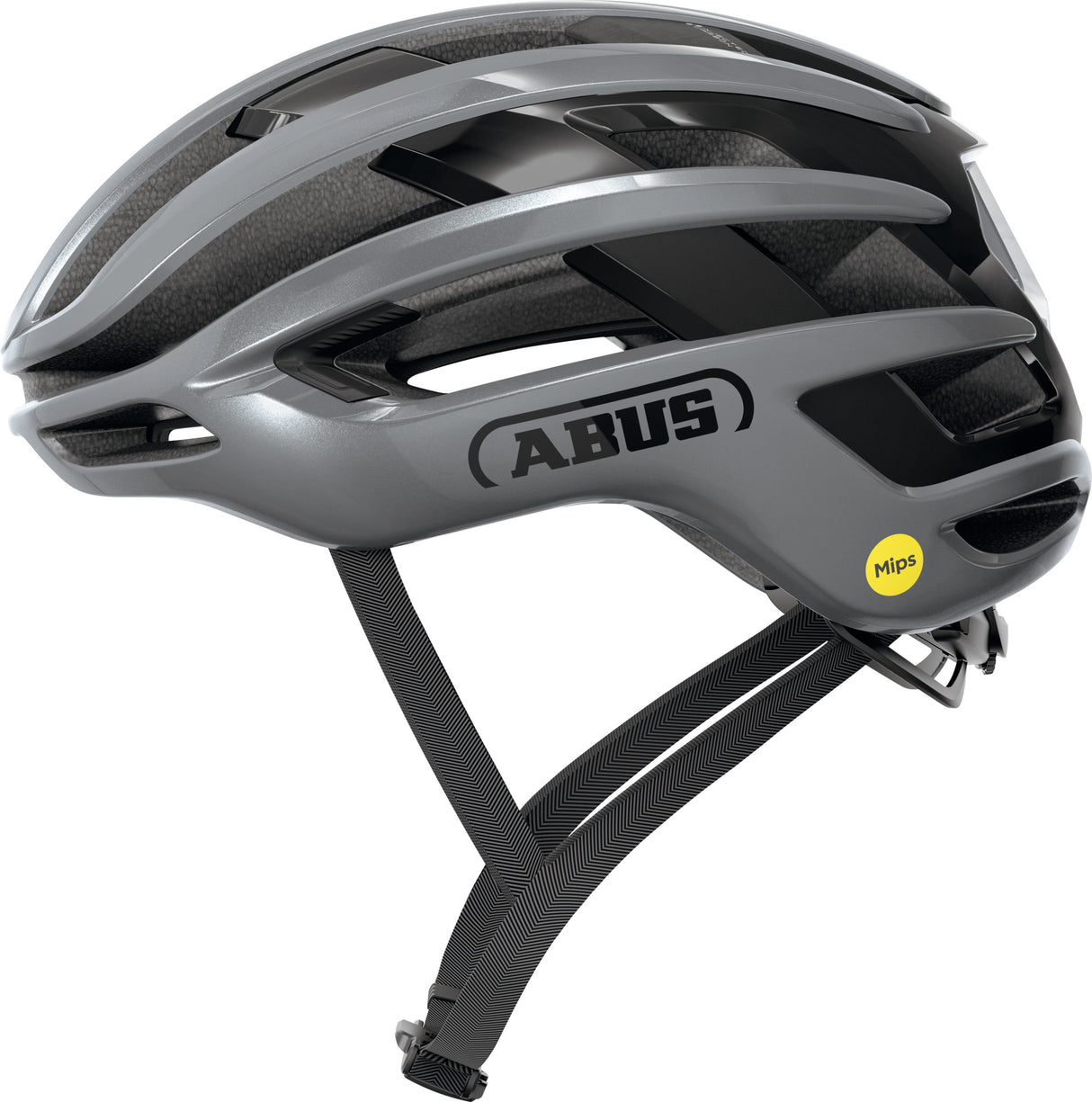 Abus hjelm airbreaker 2.0 mips grafit sølv s 51-55cm