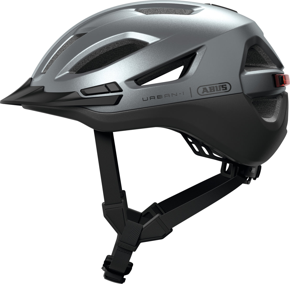 Abus hjelm urban-i 4.0 ace grafit sølv xl 60-64cm