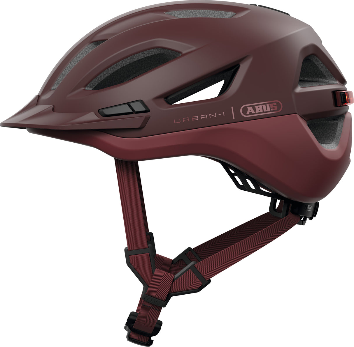 Abus hjelm urban-i 4.0 ace kastanjerød s 51-55cm
