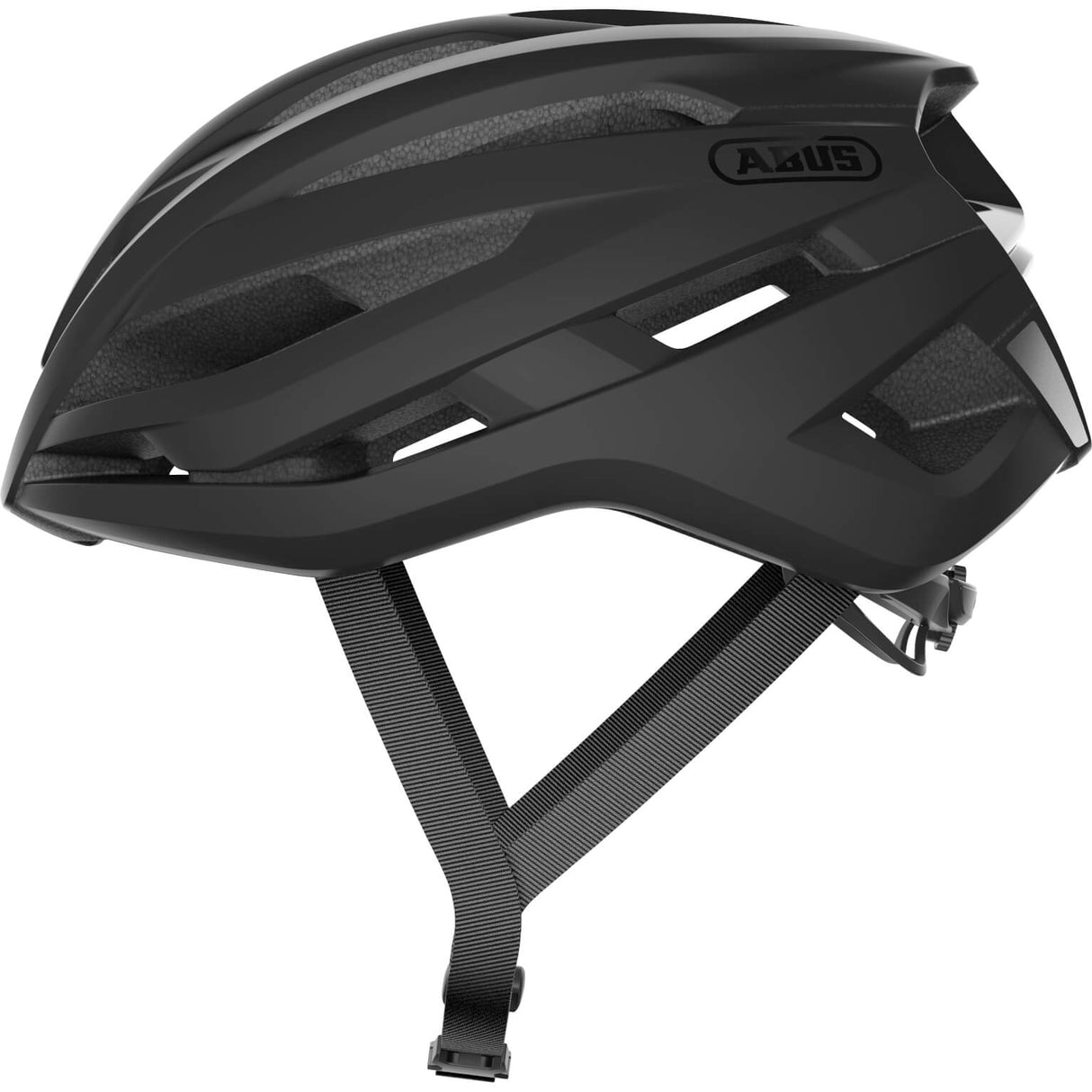 Abus hjelm stgoudmchaser fløjl sort s 51-55 cm