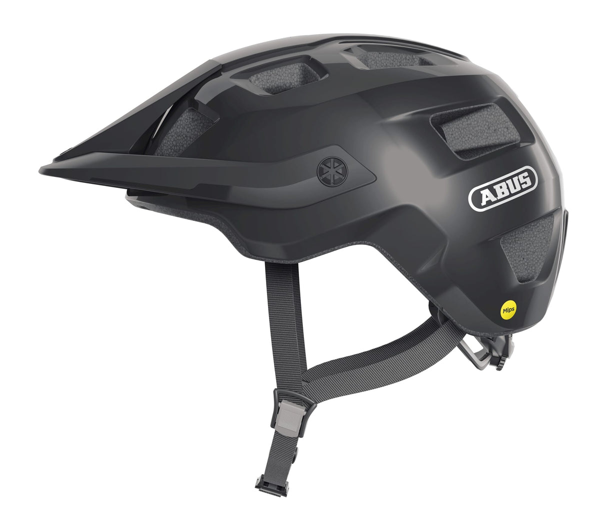 Abus hjelm motrip mips skinnende sort l 57-61cm
