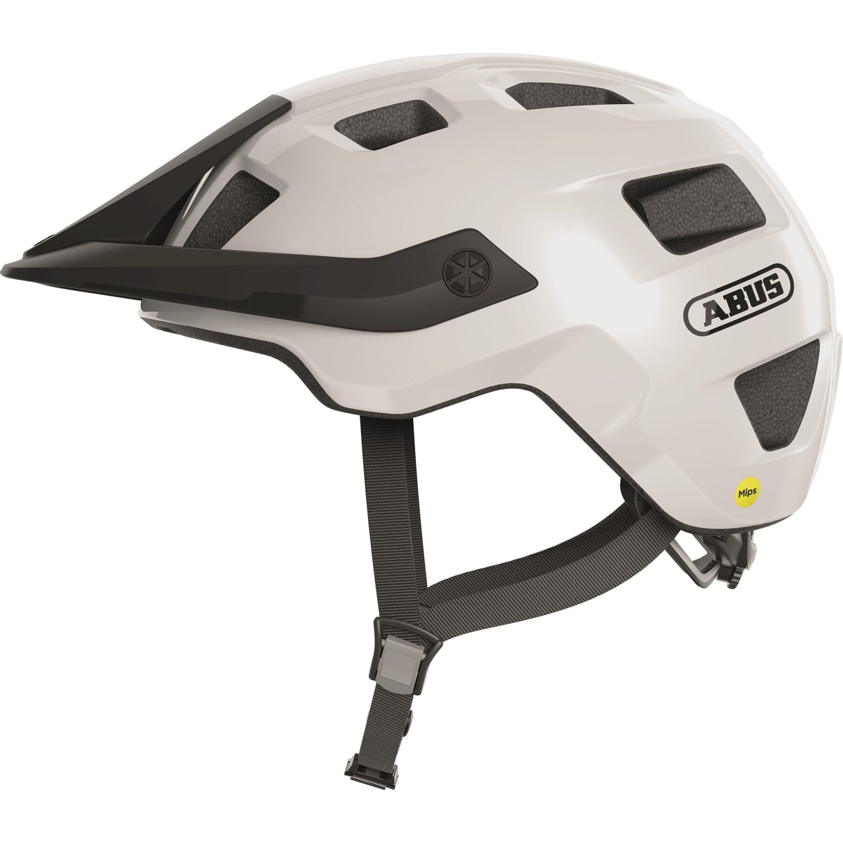 Abus hjelm motrip mips skinnende hvid m 54-58cm