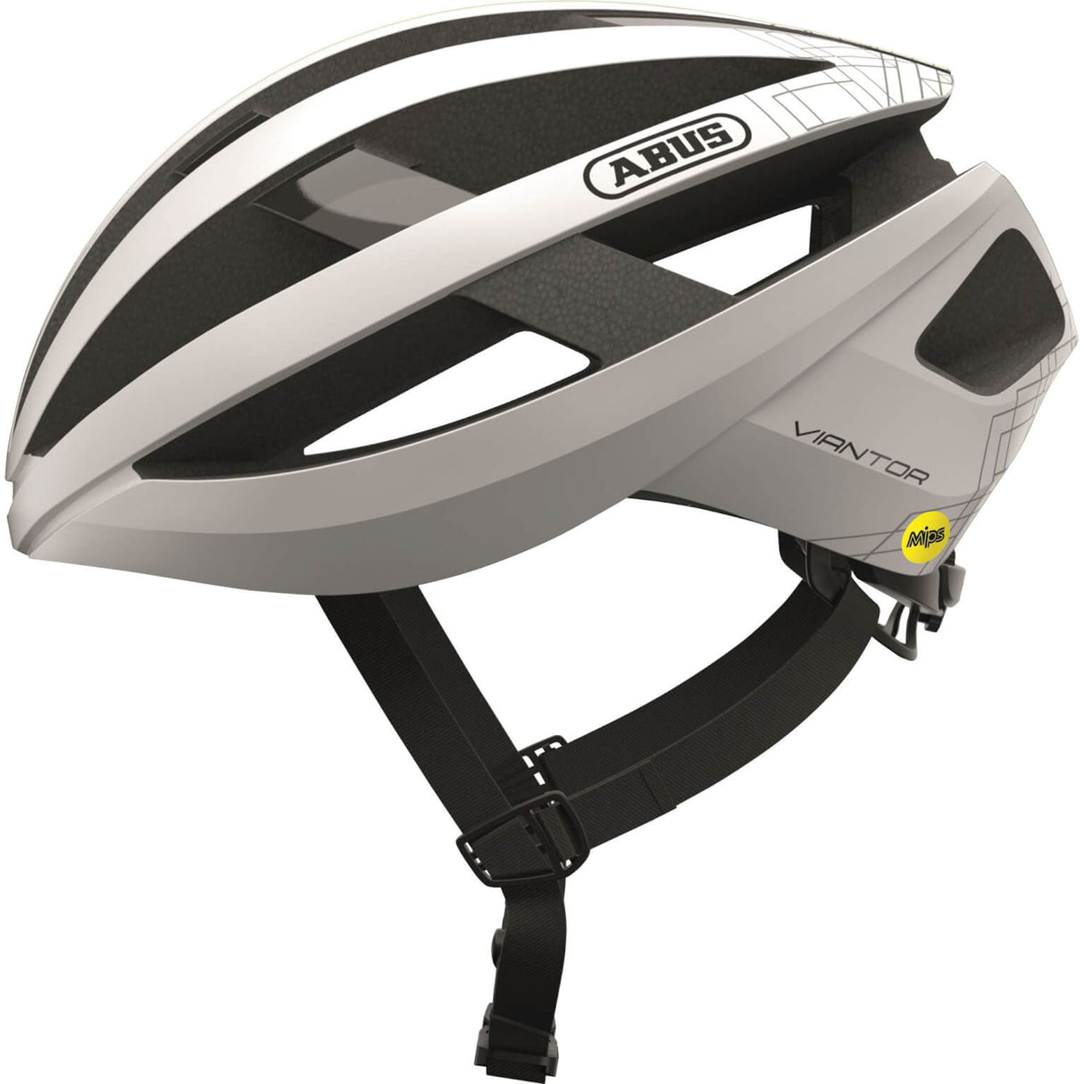 Abus Helm Vianor MIPS Polar White S 51-55cm
