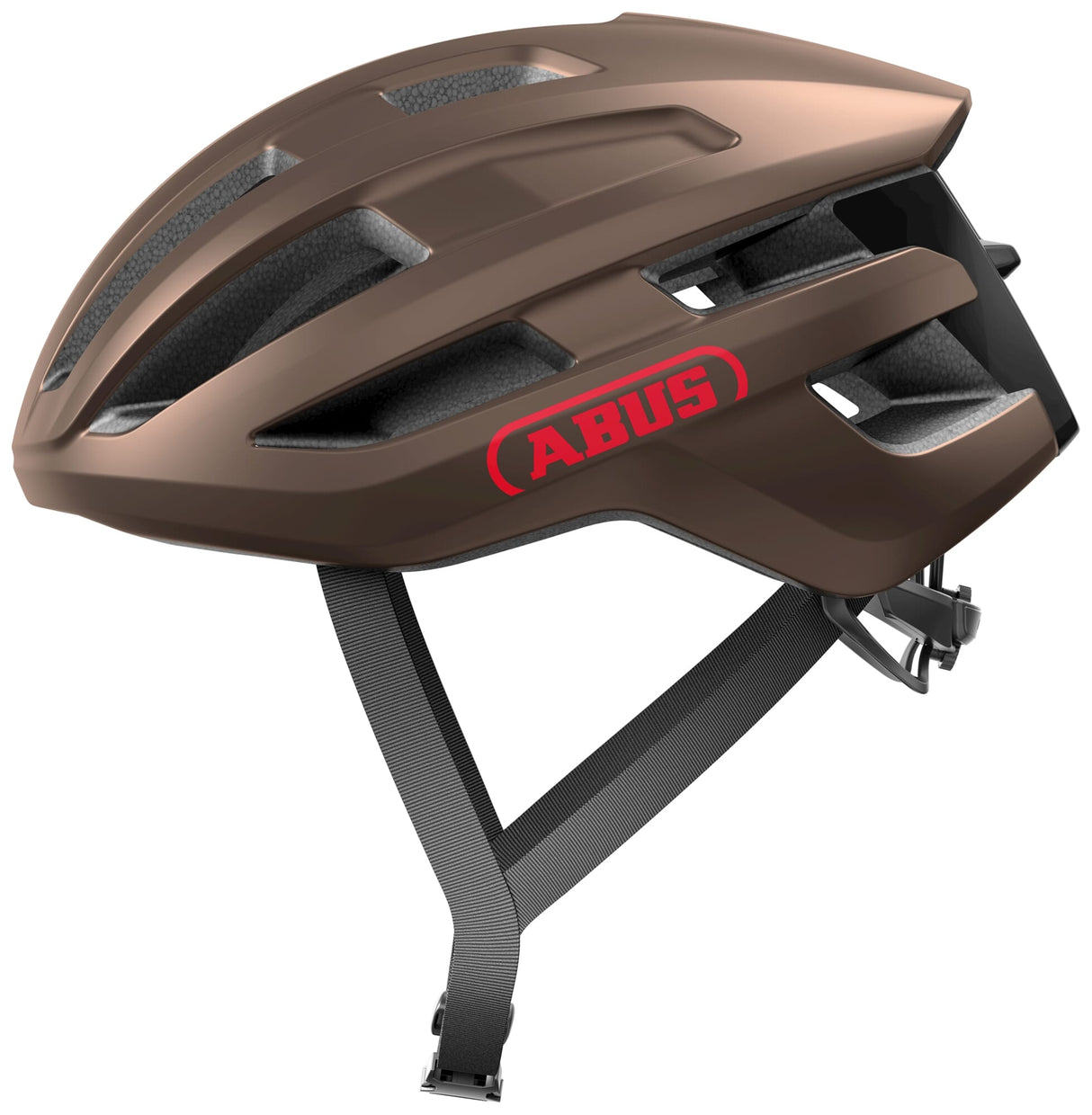 Abus hjelm powerdome ace metallisk kobber s 51-55cm
