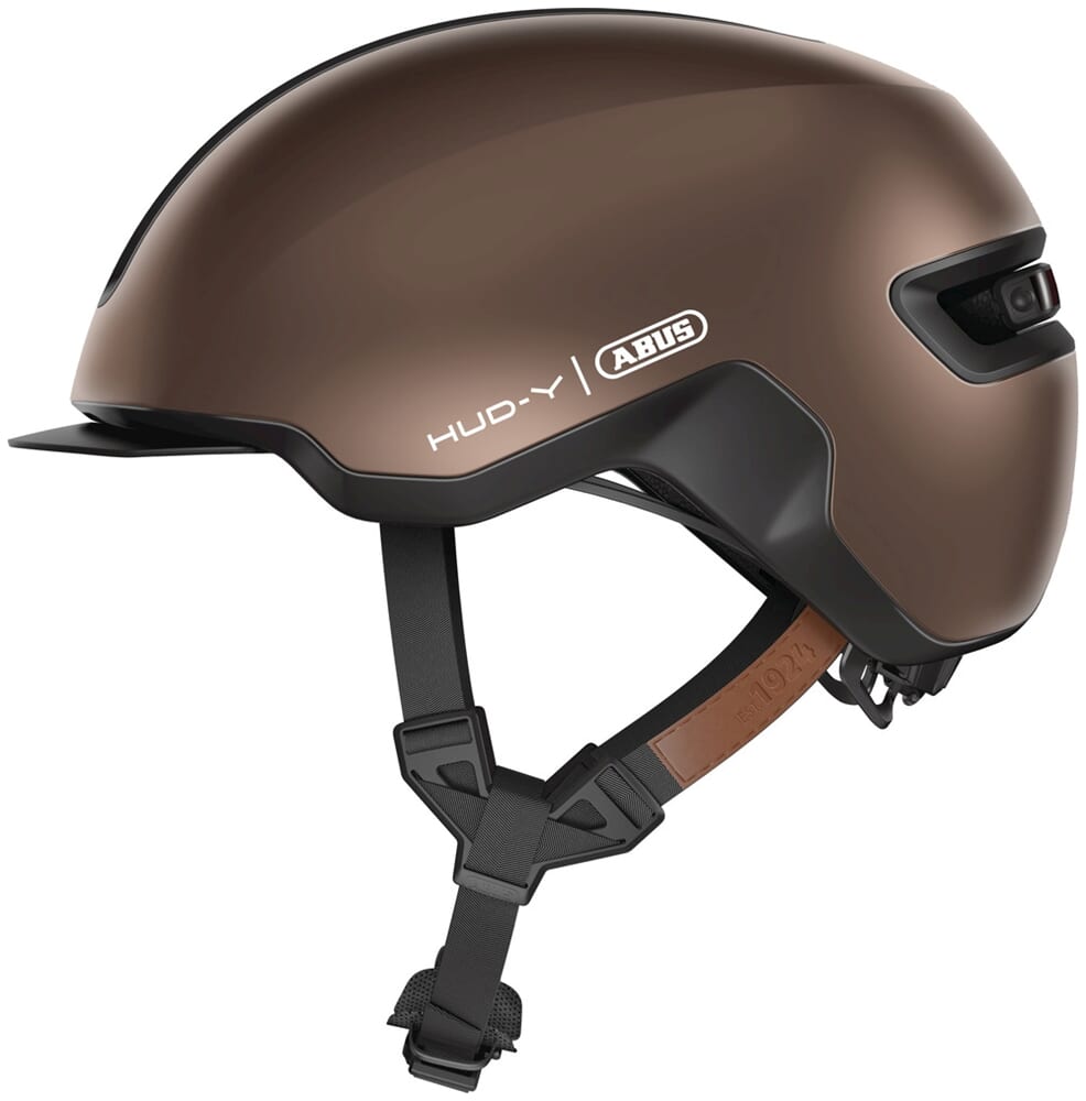 Abus hjelm hud-y metallisk kobber s 51-55cm