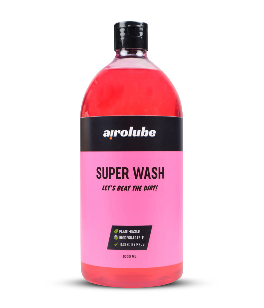 Superwash Bicycle Car Shampoo 1000 ml rød
