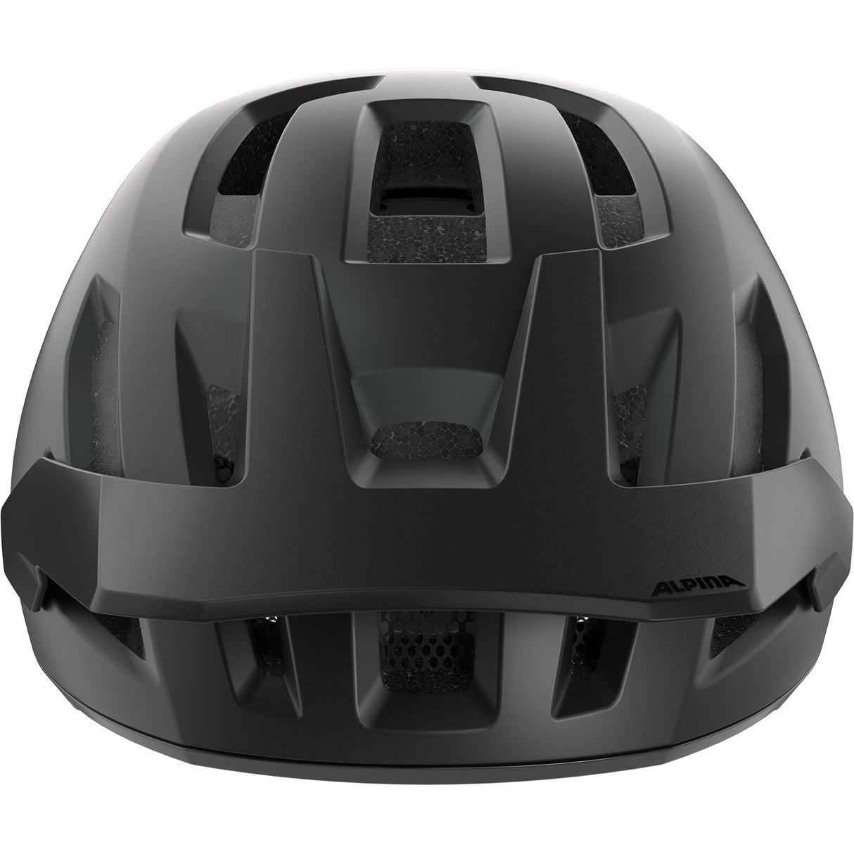 Olympisk sportstøj alpina sports mtb hjelm taunus mips 52-56 mat sort