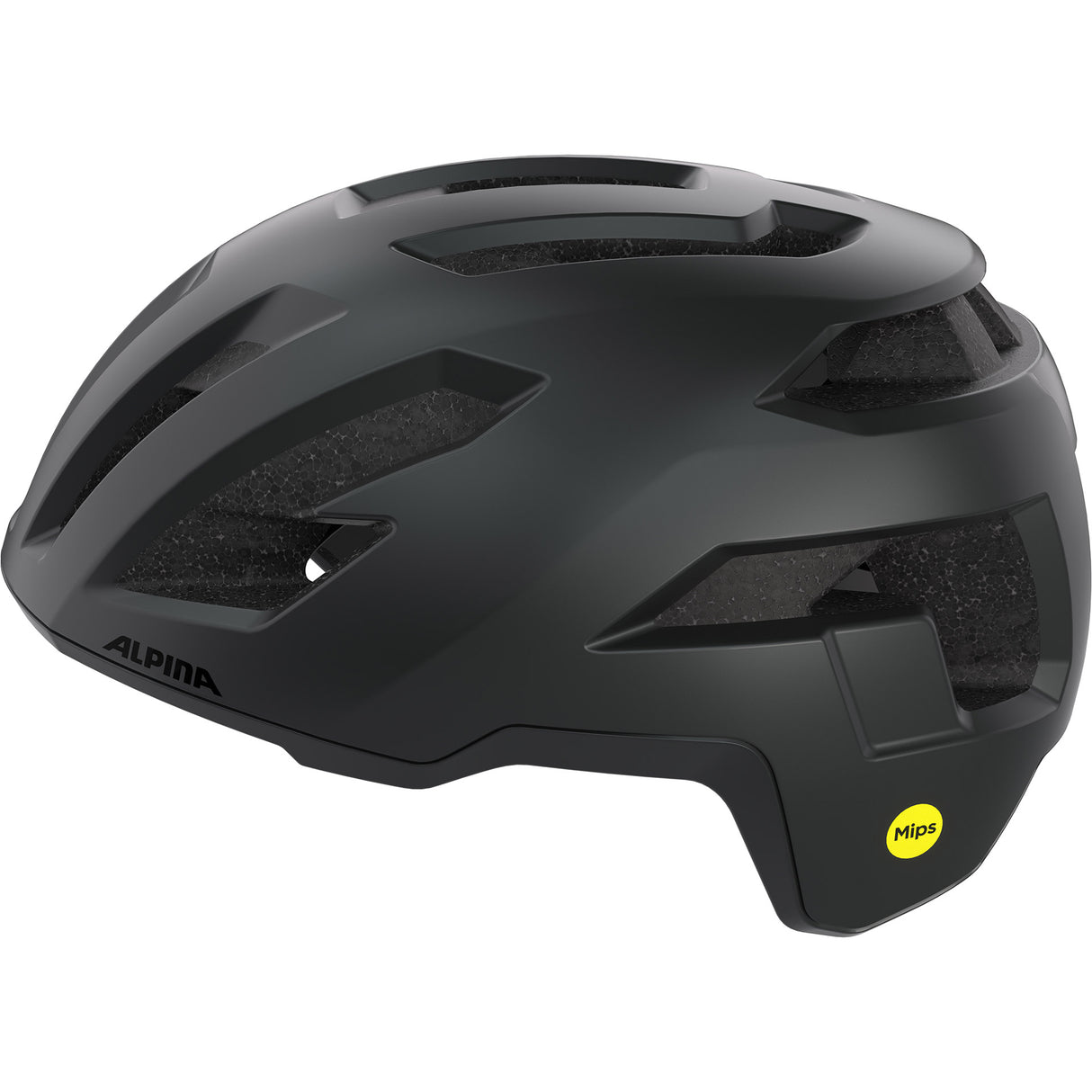 Olympisk sportstøj alpina sports tour hjelm taunus gravel mips 52-56 mat sort