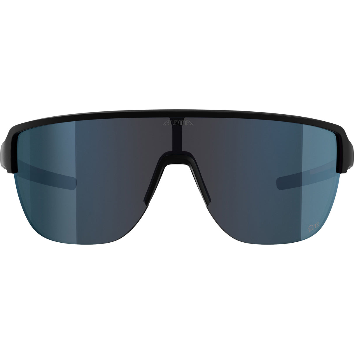 Olympisk sportstøj alpina sportsbrille ram 2.0 q-lite blå sp. mat sort