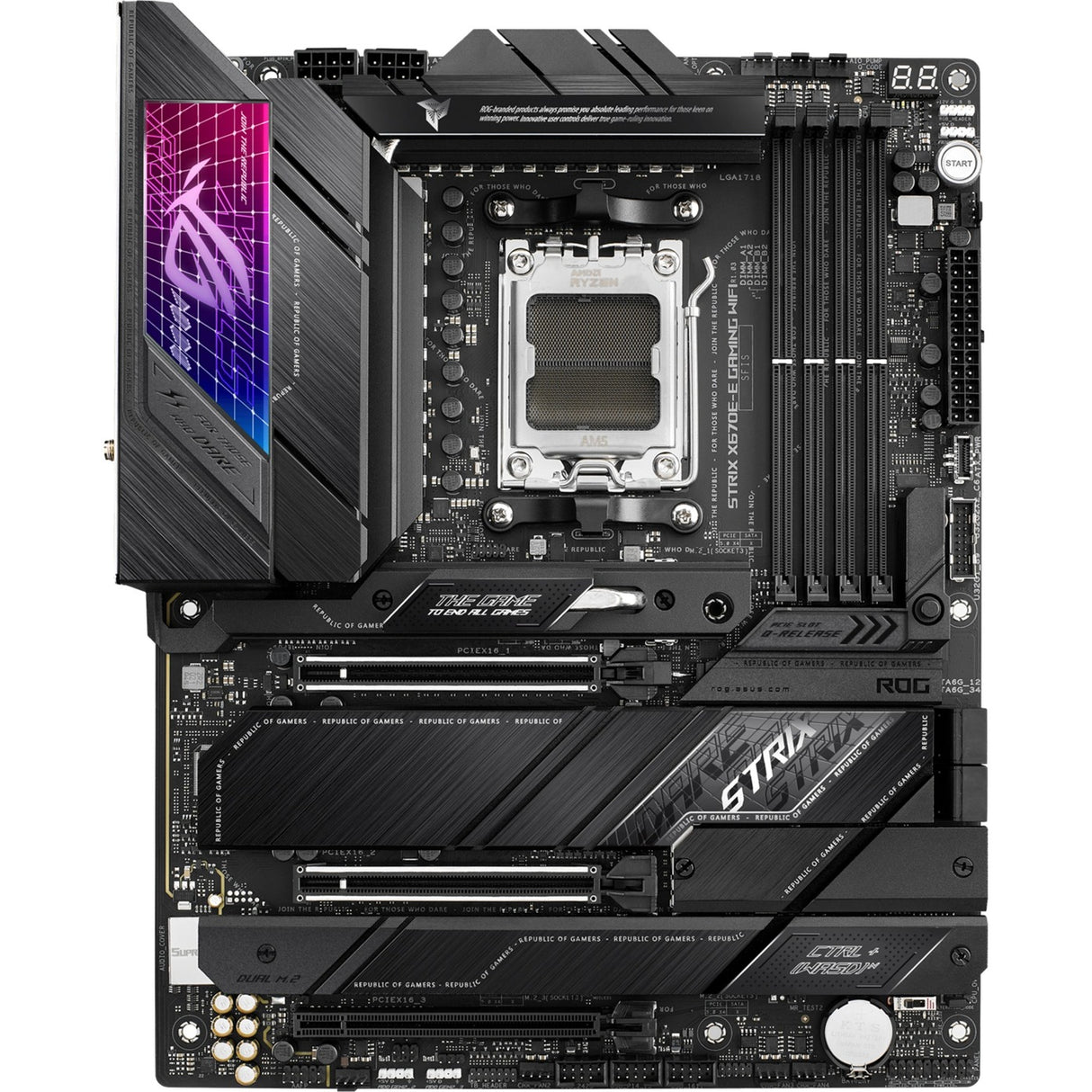 Asus rog strix x670e-e spil wifi