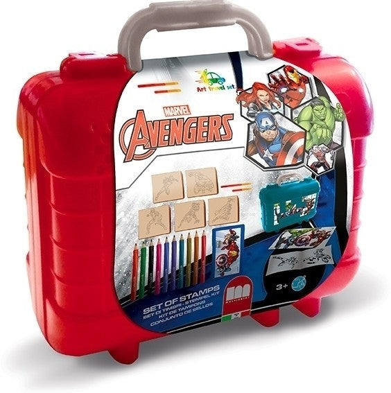 Skrivesæt kuffert Avengers: 81-dele (42873)