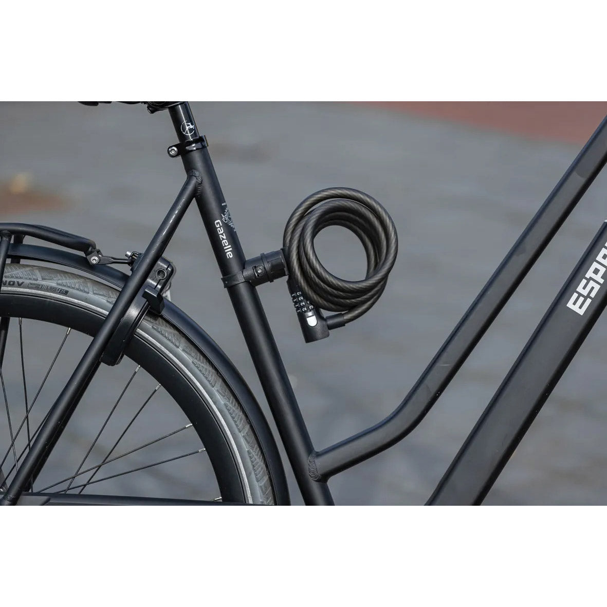 Axa kabellås resolute c15 180 kode (kort)