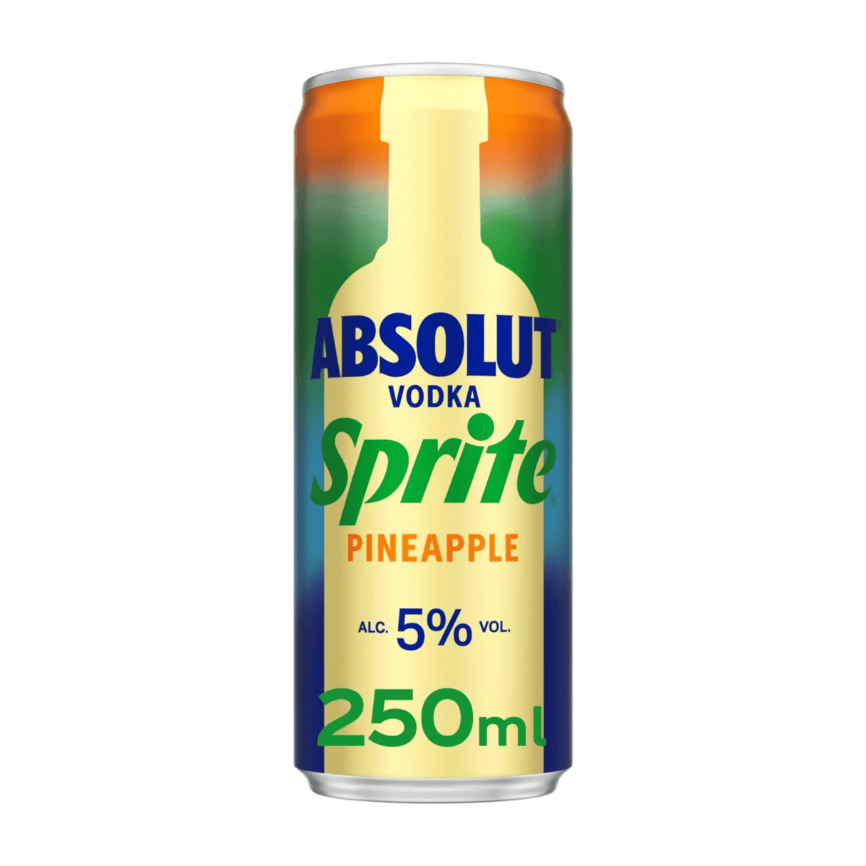 Absolut sprite absolut vodka sprite ananasdåse (12x 250ml)