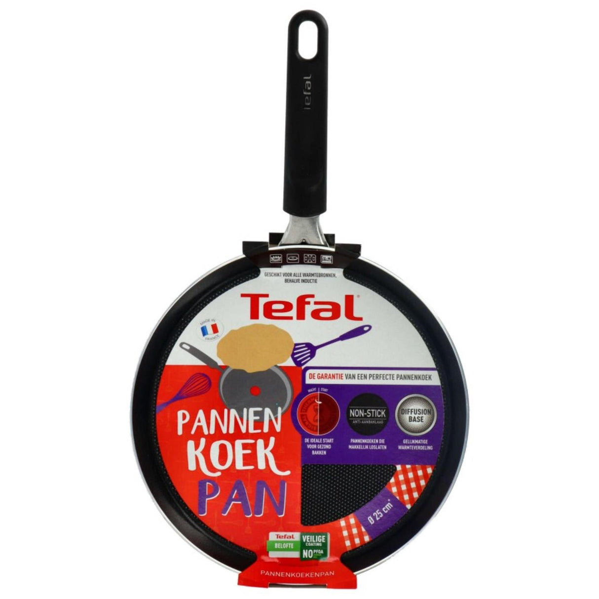 Tefal simplicity+ - pandekagepande - ø25 cm (ikke til induktion)