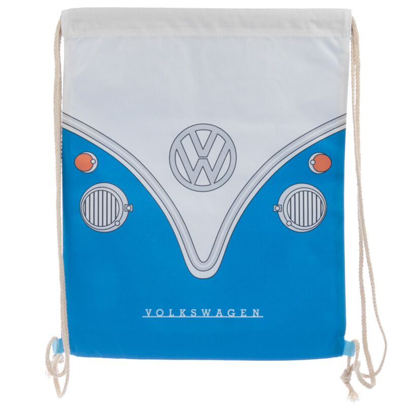 Vw van t1 blå rygsæk med snoretræk