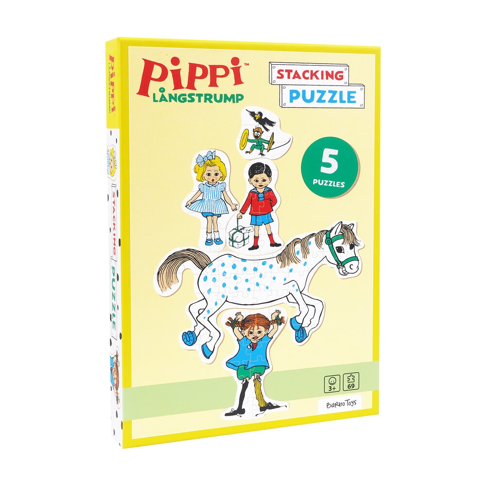 Barbo-legetøj Pippi stable puslespil (8632)