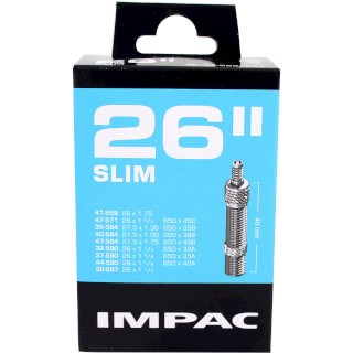 IMPAC (Schwalbe) Inner Tube DV12 26 tommer 32 47-597 40 mm