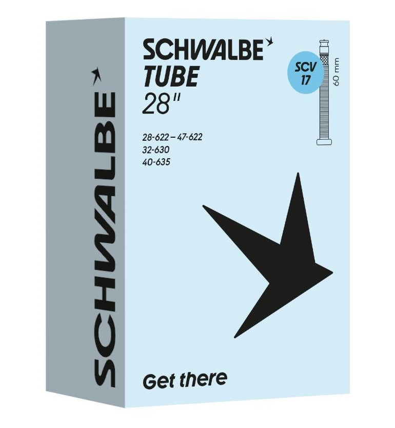 Schwalbe inderrør scv17 28 tommer 28 47-622 635 clik ventil 60 mm