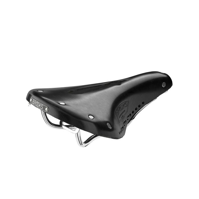 Brooks b17 kort udskåret - sort