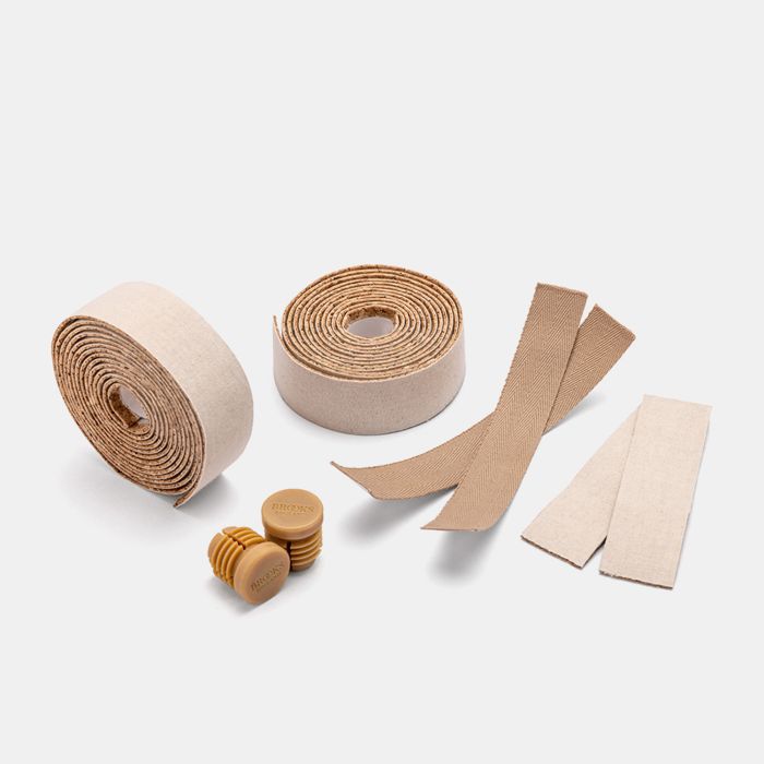Brooks bomuld kork bar tape - naturlig
