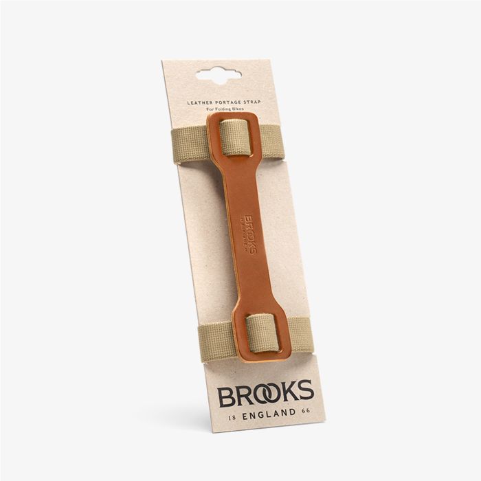 Brooks læder portage rem - honning