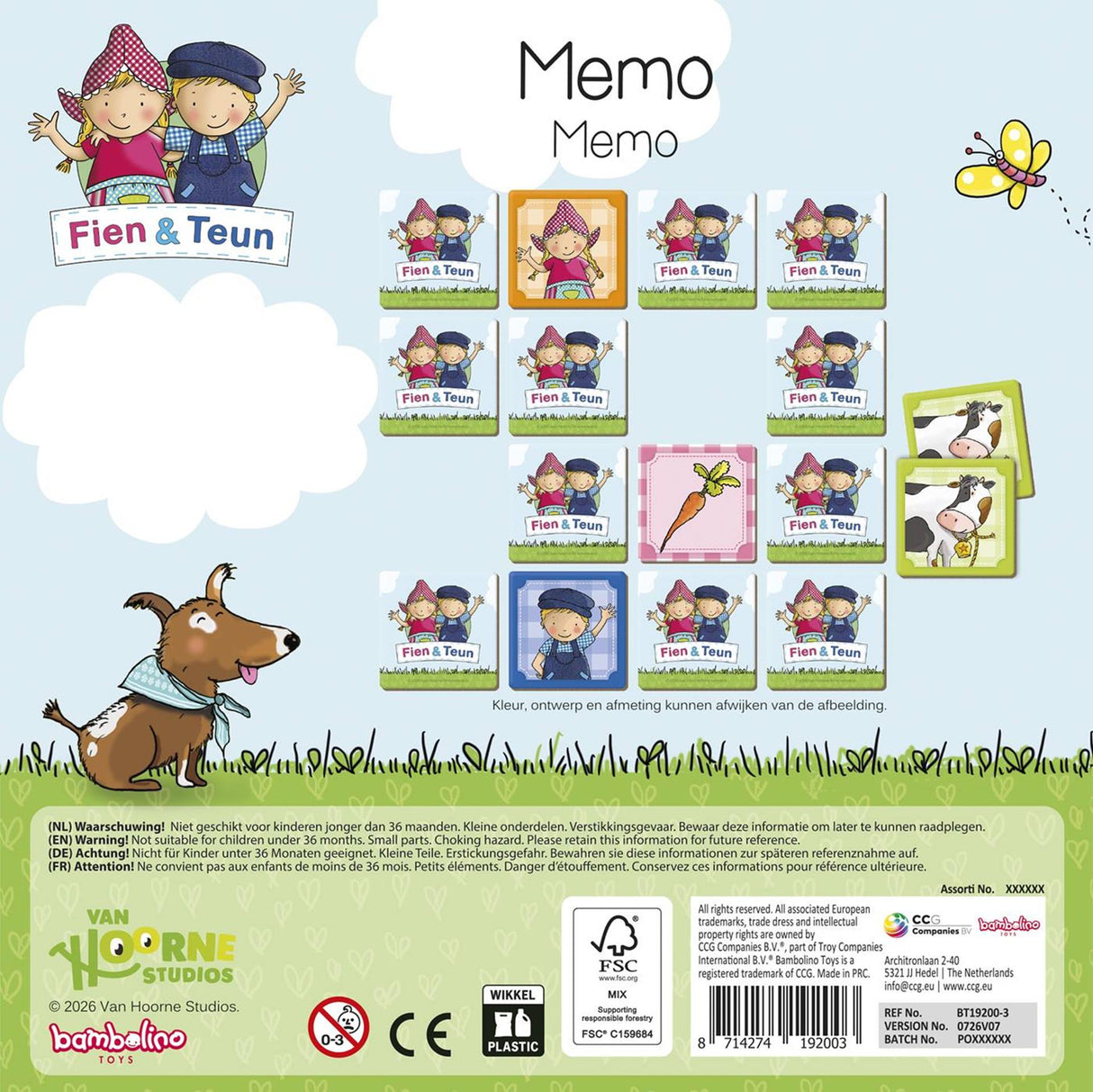 Bambolino fien teun memo. 3+