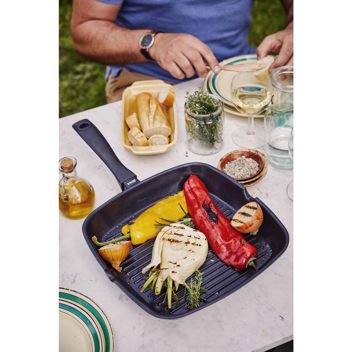 Beka energigrillpande med keramisk non-stick belægning 28x28cm