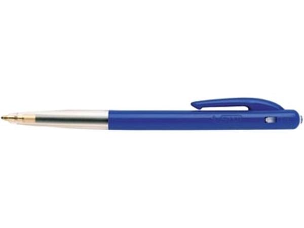 Bic kuglepen m10 clic, 0,4 mm, medium spids, blå