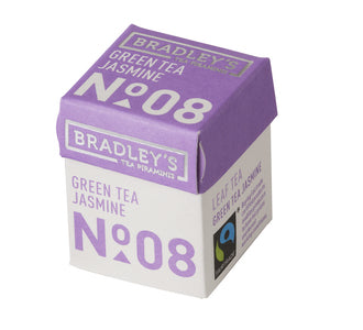 Bradleys piramini grøn te jasmin nr. 8 (30 stykker)