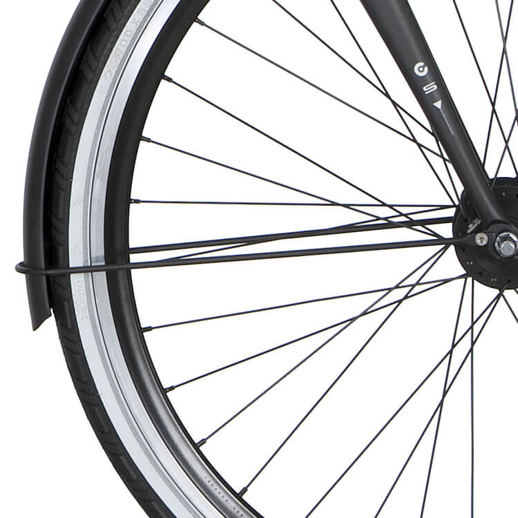 Cortina Fender Rod for 28 Speed Black Graphite Matt Matt