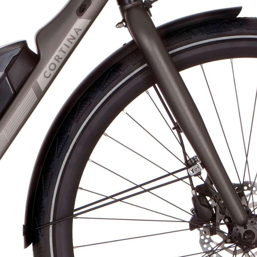 Cortina Fender til 28 E-Mozzo Jet Black Matt